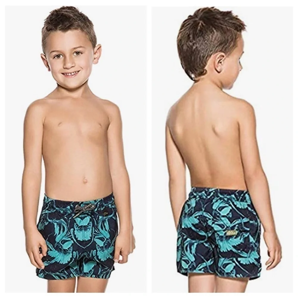 Agua Bendita Boys Trunks Shorts‎ Size 4